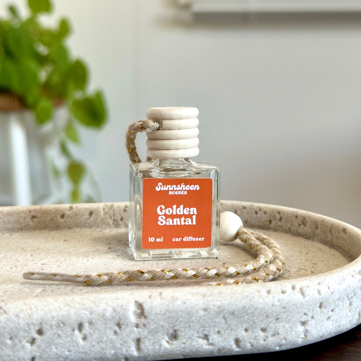Golden Santal | Car Diffuser