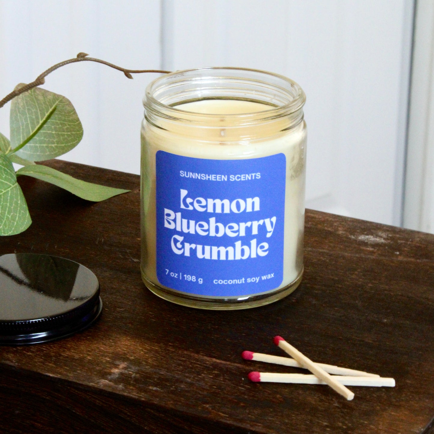 Lemon Blueberry Crumble | 7 oz Candle