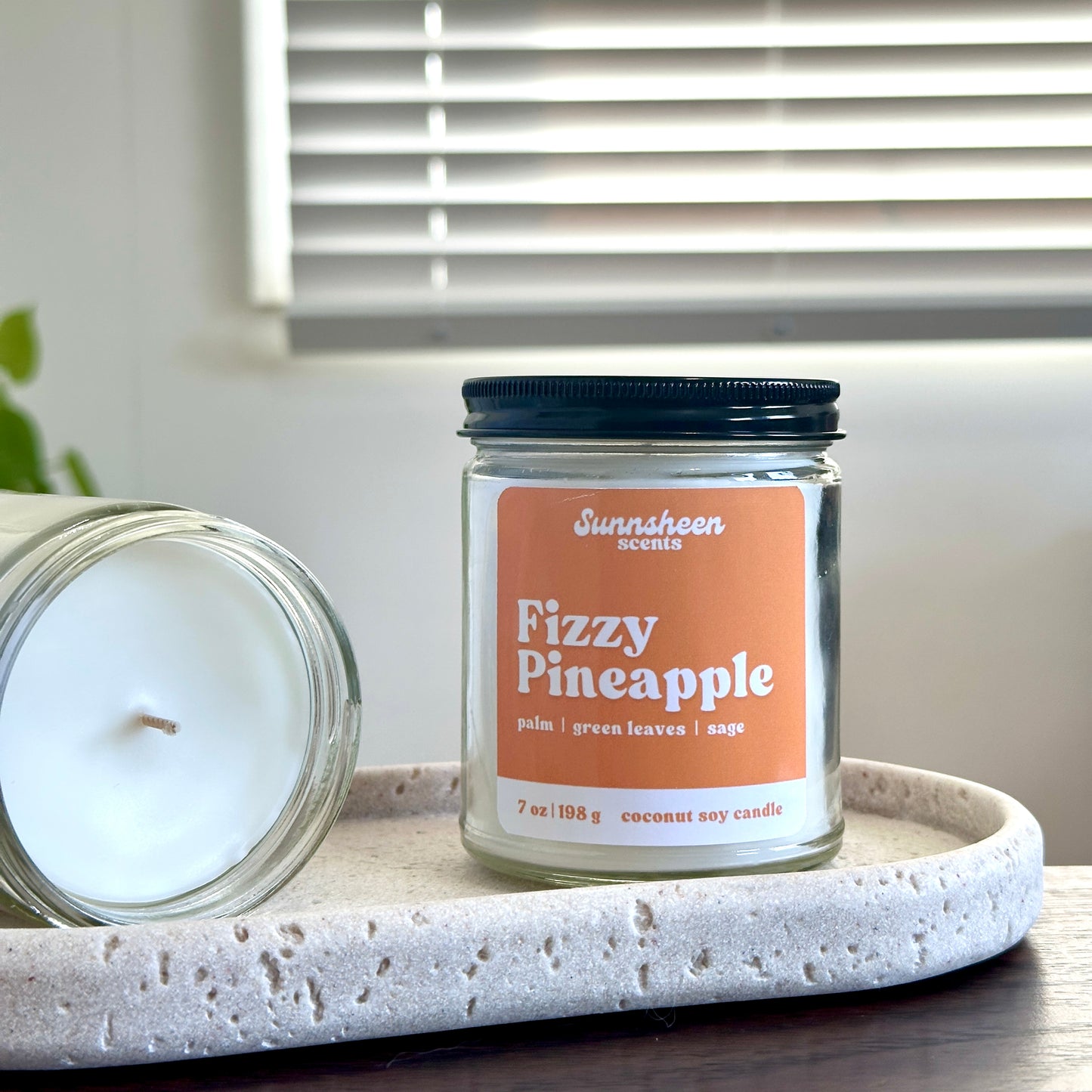 Fizzy Pineapple | 7 oz Candle