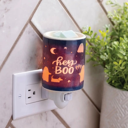 “Hey Boo” Plug-in Wax Warmer