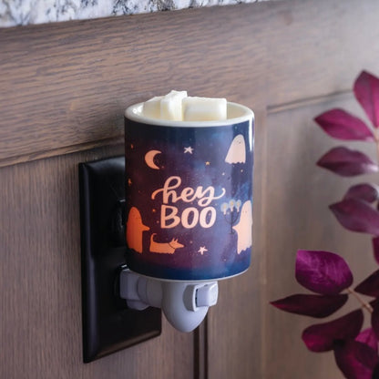 “Hey Boo” Plug-in Wax Warmer