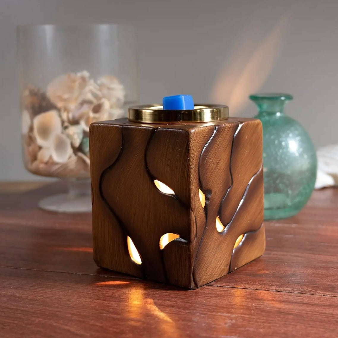 Modern Driftwood Wax Warmer