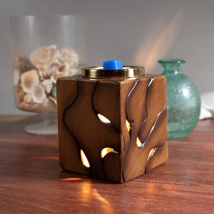 Modern Driftwood Wax Warmer