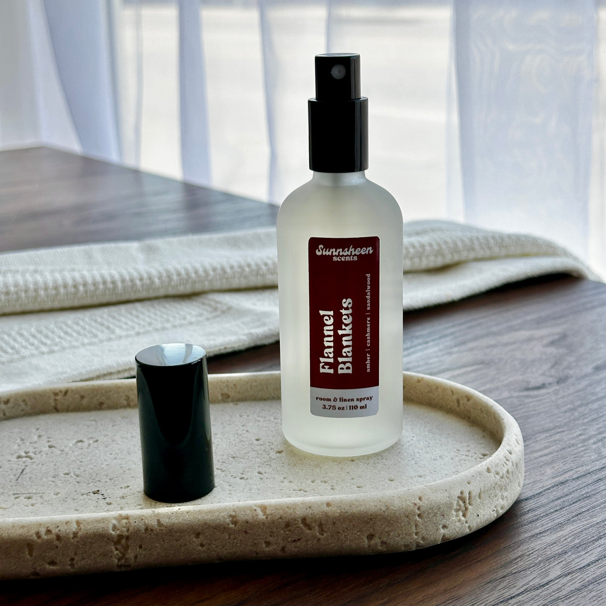 Flannel Blankets | Room + Linen Spray