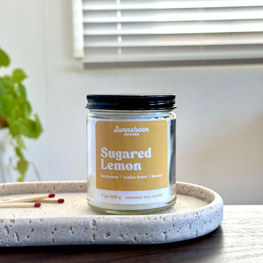 Sugared Lemon | 7 oz Candle