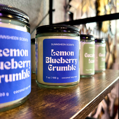 Lemon Blueberry Crumble | 7 oz Candle