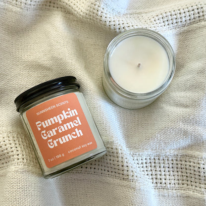Pumpkin Caramel Crunch | 7 oz Candle