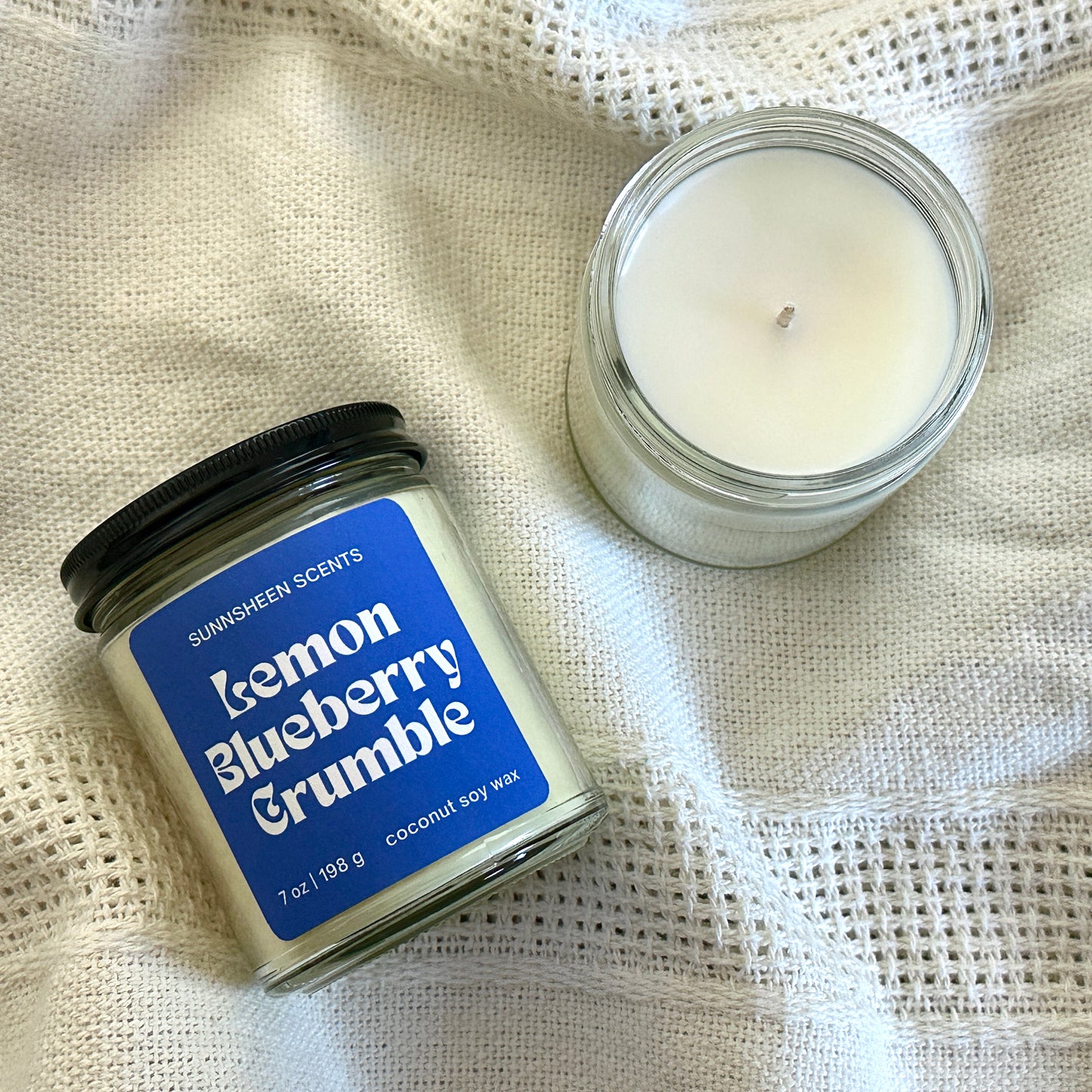 Lemon Blueberry Crumble | 7 oz Candle