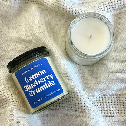 Lemon Blueberry Crumble | 7 oz Candle