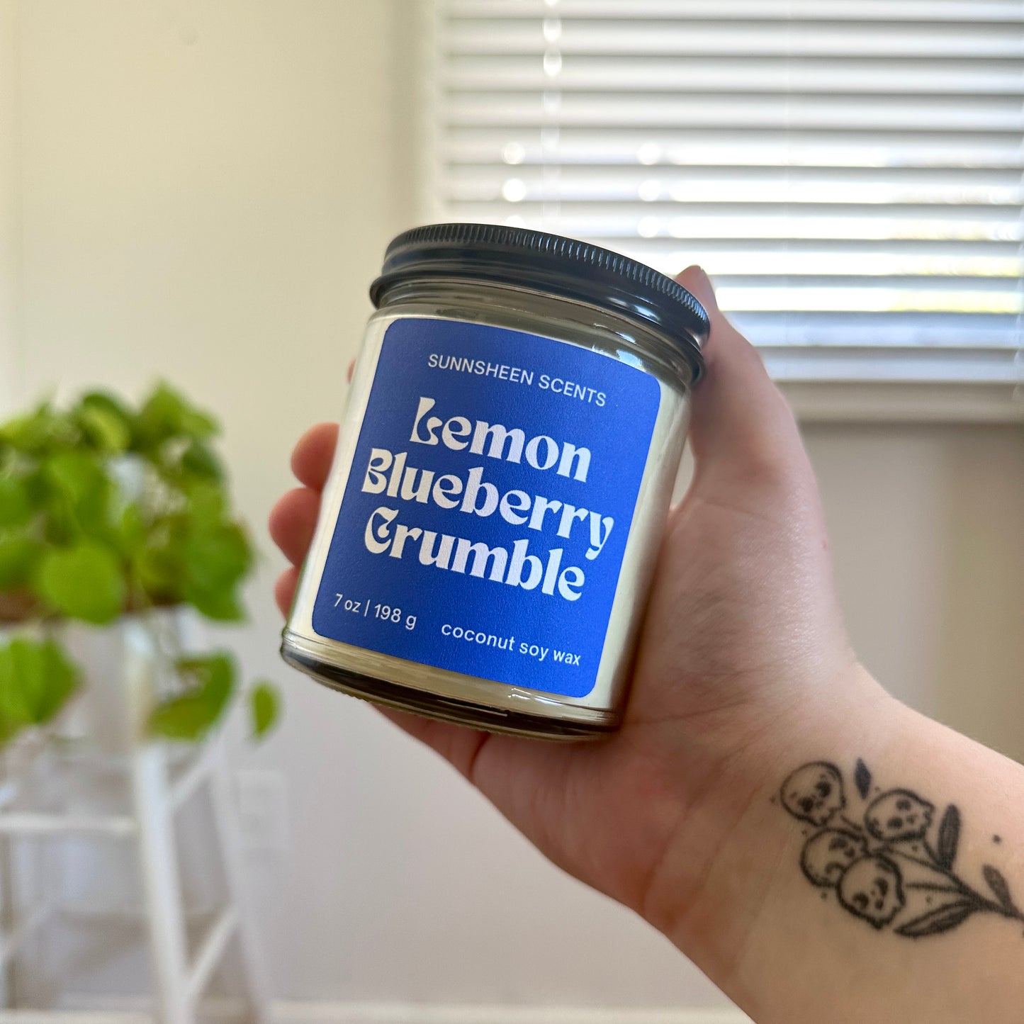 Lemon Blueberry Crumble | 7 oz Candle