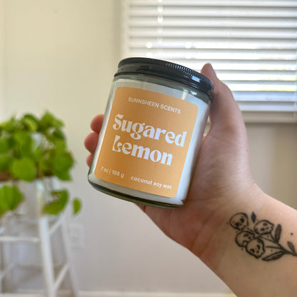 Sugared Lemon | 7 oz Candle