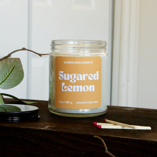Sugared Lemon | 7 oz Candle