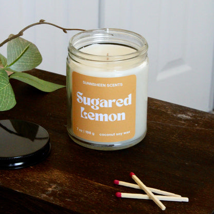 Sugared Lemon | 7 oz Candle