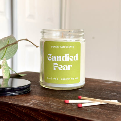 Candied Pear | 7 oz Candle