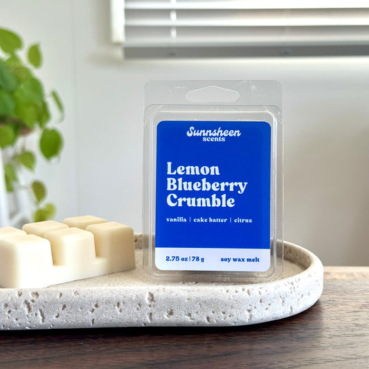 Lemon Blueberry Crumble | Wax Melt