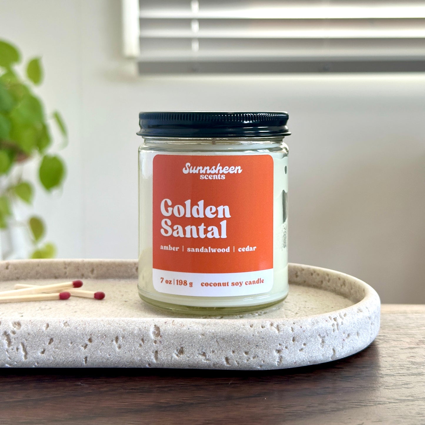 Golden Santal | 7 oz Candle