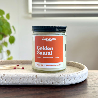 Golden Santal | 7 oz Candle