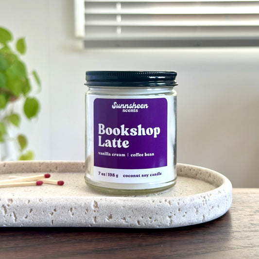 Bookshop Latte | 7 oz Candle