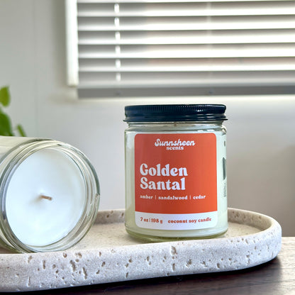 Golden Santal | 7 oz Candle
