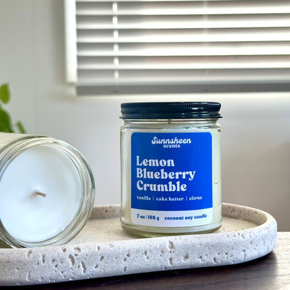 Lemon Blueberry Crumble | 7 oz Candle